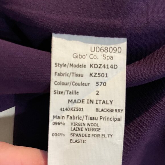 Michael Kors Collection Purple Midi Dress - Picture 6 of 9